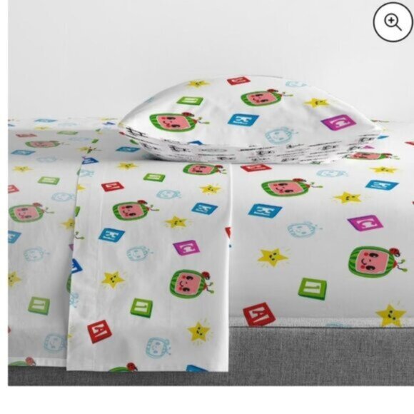Cocomelon Comforter Twin Bedding Set Bed In A Bag - Picture 7 of 9